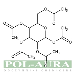 1,2,3,4,6-Penta-O-acetylo-b-D-glukopiranoza [604-69-3]