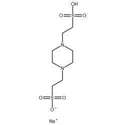 Kwas piperazyno-1,4-bis(2-etanosulfonowy) min. 99.0%, Ultraczysty bioodczynnik dla biologii molekularnej [5625-37-6]