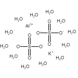 Glinowo-potasowy siarczan dodekahydrat 98.0-102.0% (przez miareczkowanie EDTA), kryształy, BAKER ANALYZED® ACS [7784-24-9]