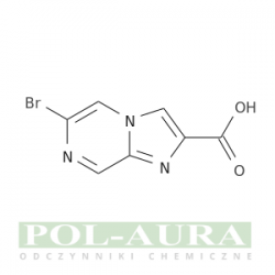 Kwas imidazo[1,2-a]pirazyno-2-karboksylowy, 6-bromo-/ 98% [1000018-56-3]