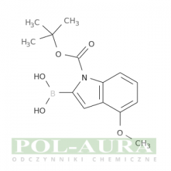 Kwas (1-(tert-butoksykarbonylo)-4-metoksy-1h-indol-2-ilo)boronowy/ 98% [1000068-23-4]