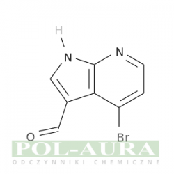 1h-pirolo[2,3-b]pirydyno-3-karboksyaldehyd, 4-bromo-/ 98% [1000340-35-1]