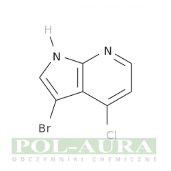 1h-pirolo[2,3-b]pirydyna, 3-bromo-4-chloro-/ 96% [1000340-39-5]