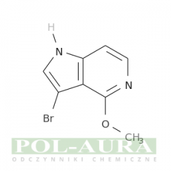 1h-pirolo[3,2-c]pirydyna, 3-bromo-4-metoksy-/ 97% [1000341-22-9]