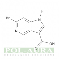 Kwas 1h-pirolo[3,2-c]pirydyno-3-karboksylowy, 6-bromo-/ 95% [1000341-77-4]