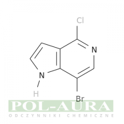 1h-pirolo[3,2-c]pirydyna, 7-bromo-4-chloro-/ 98% [1000342-04-0]