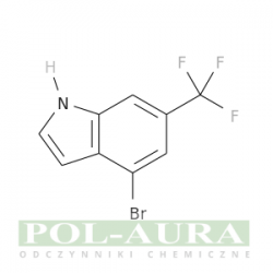 1h-indol, 4-bromo-6-(trifluorometylo)-/ 98% [1000342-93-7]