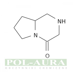 Pirolo[1,2-a]pirazyn-4(1h)-on, heksahydro-/ 98% [1000577-63-8]