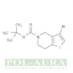 Kwas tieno[3,2-c]pirydyno-5(4h)-karboksylowy, 3-bromo-6,7-dihydro-, ester 1,1-dimetyloetylowy/ 98% [1000577-81-0]