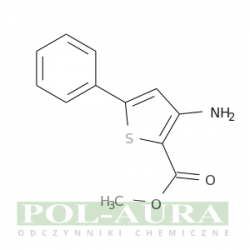 Kwas 2-tiofenokarboksylowy, 3-amino-5-fenylo-, ester metylowy/ 98% [100063-22-7]