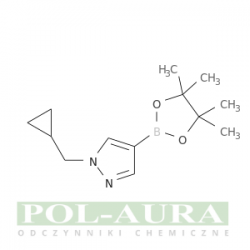 1h-pirazol, 1-(cyklopropylometylo)-4-(4,4,5,5-tetrametylo-1,3,2-dioksaborolan-2-ylo)-/ 97% [1000801-75-1]