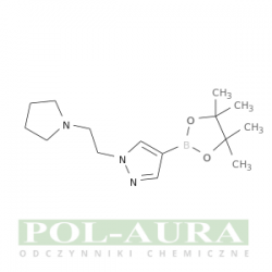 1h-pirazol, 1-[2-(1-pirolidynylo)etylo]-4-(4,4,5,5-tetrametylo-1,3,2-dioksaborolan-2-ylo)-/ 95% [1000802-52 -7]