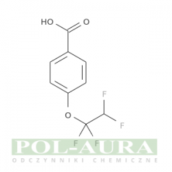 Kwas benzoesowy, 4-(1,1,2,2-tetrafluoroetoksy)-/ 98,0% [10009-25-3]