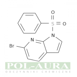 1H-Pyrrolo[2,3-b]pyridine, 6-bromo-1-(phenylsulfonyl)-/ 97% [1001070-23-0]