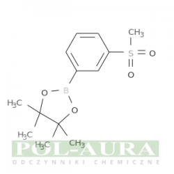 1,3,2-dioksaborolan, 4,4,5,5-tetrametylo-2-[3-(metylosulfonylo)fenylo]-/ 97% [1001185-88-1]