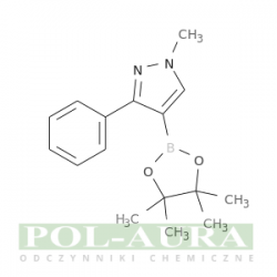 1h-pirazol, 1-metylo-3-fenylo-4-(4,4,5,5-tetrametylo-1,3,2-dioksaborolan-2-ylo)-/ 98% [1002334-06-6]