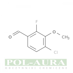 Benzaldehyd, 4-chloro-2-fluoro-3-metoksy-/ 97% [1002344-97-9]