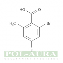 Kwas benzoesowy, 2-bromo-4-fluoro-6-metylo-/ 98% [1003709-47-4]