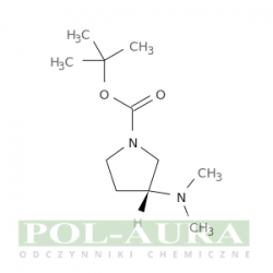 Kwas 1-pirolidynokarboksylowy, 3-(dimetyloamino)-, ester 1,1-dimetyloetylowy, (3r)-/ 98% [1004538-33-3]