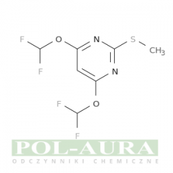 Pirymidyna, 4,6-bis(difluorometoksy)-2-(metylotio)-/ 98% [100478-25-9]