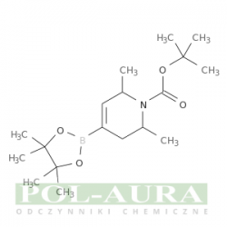 Kwas 1(2h)-pirydynokarboksylowy, 3,6-dihydro-2,6-dimetylo-4-(4,4,5,5-tetrametylo-1,3,2-dioksaborolan-2-ylo)-, 1,1 ester -dimetyloetylowy/ 97% [1005397