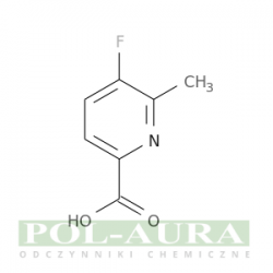Kwas 2-pirydynokarboksylowy, 5-fluoro-6-metylo-/ 98% [1005474-88-3]