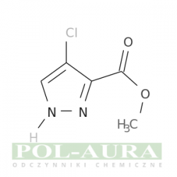 Kwas 1h-pirazolo-3-karboksylowy, 4-chloro-, ester metylowy/ 97% [1005584-90-6]