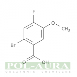 Kwas benzoesowy, 2-bromo-4-fluoro-5-metoksy-/ 96% [1007455-21-1]