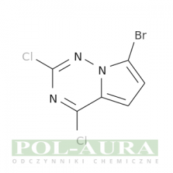 Pirolo[2,1-f][1,2,4]triazyna, 7-bromo-2,4-dichloro-/ 97% [1008112-03-5]