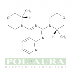 Pirydo[2,3-d]pirymidyna, 7-chloro-2,4-bis[(3s)-3-metylo-4-morfolinylo]-/ 96% [1009303-44-9]