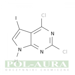 7h-pirolo[2,3-d]pirymidyna, 2,4-dichloro-5-jodo-/ 98% [1012785-51-1]