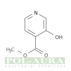 Kwas 4-pirydynokarboksylowy, 3-hydroksy-, ester metylowy/ 98% [10128-72-0]