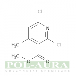 Kwas 3-pirydynokarboksylowy, 2,6-dichloro-4-metylo-, ester metylowy/ 98% [1013648-04-8]