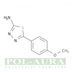 1,3,4-tiadiazol-2-amina, 5-(4-metoksyfenylo)-/ 98% [1014-25-1]