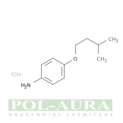 Benzenamina, 4-(3-metylobutoksy)-, chlorowodorek (9ci) [10141-51-2]