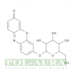 3h-fenoksazyn-3-on, 7-(ß-d-glukopiranozyloksy)-/ 98% [101490-85-1]