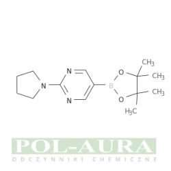 Pirymidyna, 2-(1-pirolidynylo)-5-(4,4,5,5-tetrametylo-1,3,2-dioksaborolan-2-ylo)-/ 98% [1015242-07-5]