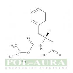 Kwas benzenobutanowy, ß-[[(1,1-dimetyloetoksy)karbonylo]amino]-, (ßr)-/ 95% [101555-61-7]