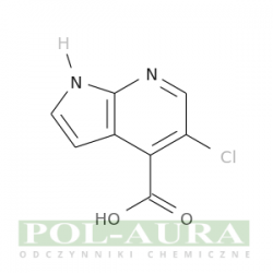 Kwas 1h-pirolo[2,3-b]pirydyno-4-karboksylowy, 5-chloro-/ 98% [1015610-55-5]