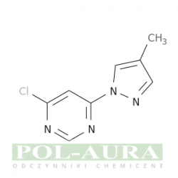 Pirymidyna, 4-chloro-6-(4-metylo-1h-pirazol-1-ilo)-/ 95% [1015845-71-2]