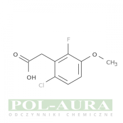 Kwas benzenooctowy, 6-chloro-2-fluoro-3-metoksy-/ 98% [1017777-83-1]