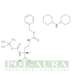 Kwas butanowy, 2-[[(1,1-dimetyloetoksy)karbonylo]amino]-4-[[(fenylometoksy)karbonylo]amino]-, (r)-, kompd. z n-cykloheksylocykloheksanoaminą (1:1) (9c