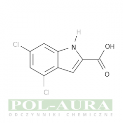 Kwas 1h-indolo-2-karboksylowy, 4,6-dichloro-/ 98% [101861-63-6]