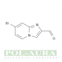 Imidazo[1,2-a]pirydyno-2-karboksyaldehyd, 7-bromo-/ 97% [1018828-16-4]