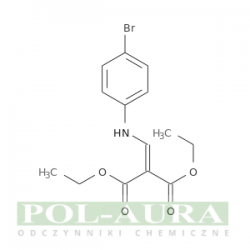 Kwas propanodiowy, 2-[[(4-bromofenylo)amino]metyleno]-, ester 1,3-dietylowy/ 97% [101937-44-4]