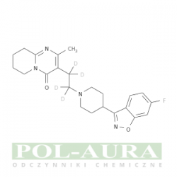 4h-pirydo[1,2-a]pirymidyn-4-on, 3-[2-[4-(6-fluoro-1,2-benzizoksazol-3-ilo)-1-piperydynylo]etylo-1,1, 2,2-d4]-6,7,8,9-tetrahydro-2-metylo-/ 98% [102071