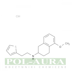 2-tiofenetanamina, n-(1,2,3,4-tetrahydro-5-metoksy-2-naftalenylo)-, chlorowodorek (1:1)/ 98% [102120-96-7]