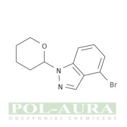 1h-indazol, 4-bromo-1-(tetrahydro-2h-piran-2-ylo)-/ 97% [1022158-35-5]