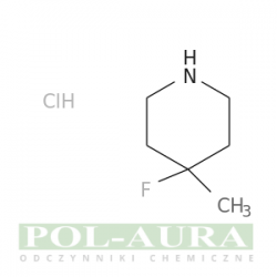 Piperydyna, 4-fluoro-4-metylo-, chlorowodorek (1:1)/ 97% [1023305-87-4]