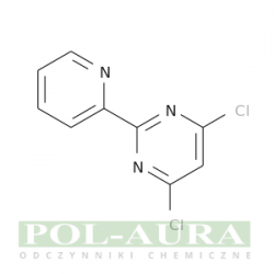 Pirymidyna, 4,6-dichloro-2-(2-pirydynylo)-/ 98% [10235-65-1]